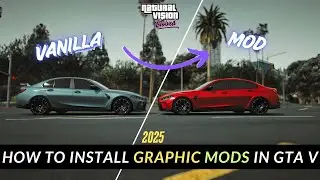 HOW TO INSTALL GRAPHIC MODS IN GTA 5 2025 | NVE GRAPHIC MOD - GRAPHIC MOD INSTALLATION