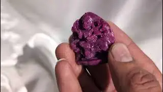 Ruby Durga Statue, Ruby Maa Durga idol with Lab Certified