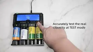 XTAR DRAGON VP4L PLUS 18650 Battery Charger Capacity Tester Checke