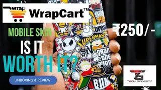 Wrapcart mobile skins review | how to apply wrapcart mobile skins | best mobile skins
