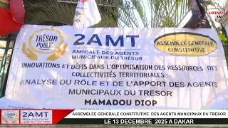 ASSEMBLEE GENERAL DES AGENTS MUNICIPAUX DU TRESOR