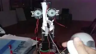 Robotic head. First tests