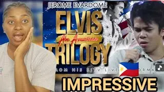 ELVIS PRESLEY IS BACK !!! Jerome Evardome Sings American Trilogy on RJTV  [Reaction]