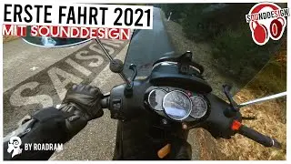 Piaggio Beverly POLICE 350ccm - Kaltstart nach 2 Monaten! [POV & SOUNDDESIGN]