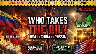 VENEZUELA FELL. $150B at Stake. Who Takes the Oil - USA or China