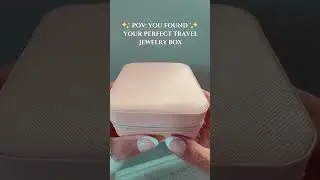 The perfect travel jewelry box for your impuria ear-piercing jewelry