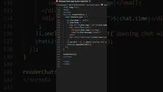 WhatsApp Home Page Using JavaScript  HTML CSS JS UI Clone Tutorial