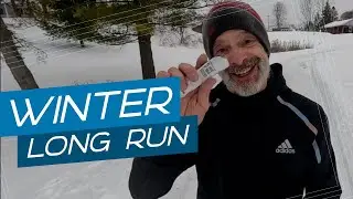 My Running Journey | Winter Long Run | Daily Training Vlog