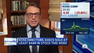 Koss directors and executives sold at least $44M in stock this week