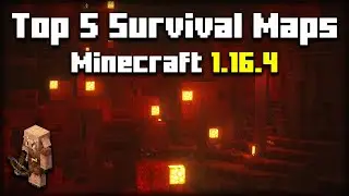 Top 5 Best Minecraft Survival Maps for 1.16.5 (2024)