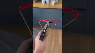 A Lego crossbow but&hellip;.#funny #cardbordcraft #lego #legoguns #bow #weapon #crossbow