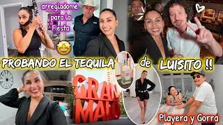 DE FIESTA con @luisitocomunica 🥳 Probamos su TEQUILA😈🥃  Le toco Playera y gorra a PaPa Juan😁👕🧢
