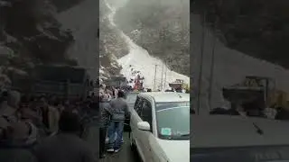 Snow falling in Assam People Stuck In Snow | Ice falling in Assam | Heavy Snow Fall In Guwahati |