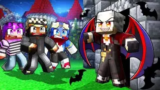 Sneaking into a VAMPIRE Castle... (Minecraft Shadowville) [7]