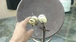 #latets2023 #2feetdishsetting #95e #88e Nss6 Videocon setting on 2 feet dish | 2 feet dish setting