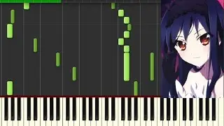 Way home - Accel World OST feat. onoken/ Piano / Synthesia Tutorial