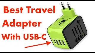 Best Travel Adapter With USB-C