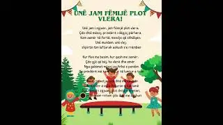 K&euml;ng&euml; edukative-Jam f&euml;mij&euml; plot Vlera! Nxit vet&euml;besimin  motivimin te f&euml;mij&euml;t🧠#song #children