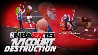 1v1 courts return to park and i caused straight up DESTRUCTION... on nba 2k19
