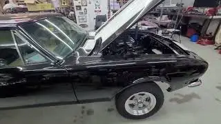 67 Camaro engine and headlight wiring harness installed. #67camaro #1967camaro #camaronation