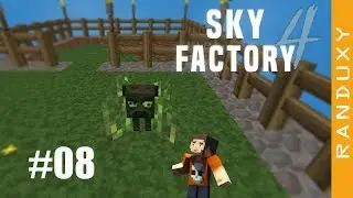 SkyFactory 4 - Ep.08 - Planting Cows with “Animal Crops”!