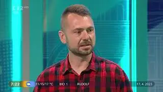 Exotická zahrada Přibice, Dobré ráno Česká televize 17.4.2023