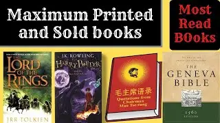 The 10 Most Read Books In The World | Maximum Printed and Sold books in The last 50 years | TopEcho
