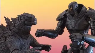 Godzilla vs Pacific Rim: Kaiju Wars (Stop Motion)