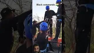 NSG Black Commando &times; Skeleton Form 😱⚔️ | Deadly Look | Elite Force Power&rdquo;---#army #nsgcommando