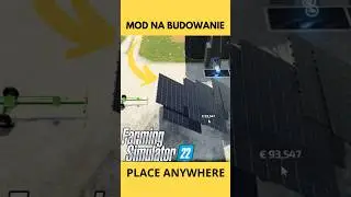 Mod na bezkolizyjne budowanie w #fs22 #farmingsimulator22