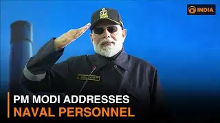 PM Modi Addresses Naval Personnel | Strengthening India&rsquo;s Maritime Power | DD India