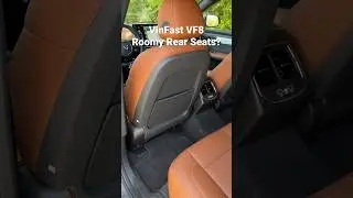 Are the Rear Seats in the VinFast VF8 Roomy for Tall People?