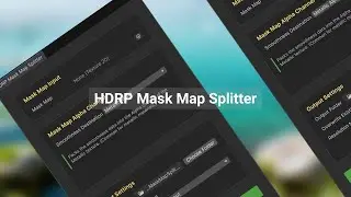 HDRP Mask Map Splitter | Seamlessly Migrate Materials to Built-in & URP