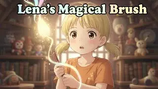 Lena&rsquo;s Magical Brush 🖌️ A Cute Magic Story