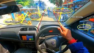 99% New Drivers Fail Left Side Judgement | Road Judgement Driving Training