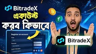 BitradeX Account Create 2026 | BitradeX Registration Bangla Tutorial | Crypto Ai Trading 