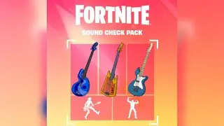 Fortnite gameplay of the Sound Check Pack (Playstion Plus Exclusive)