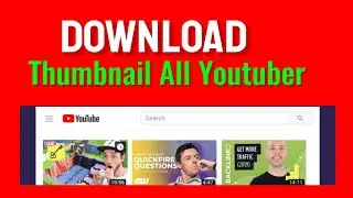 how to download youtube video thumbnail image