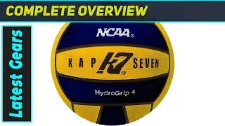 KAP K7 SEVEN KAP7 Size 4 HydroGrip Water Polo Ball: The Official Game Changer!