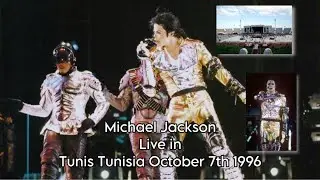 NEW RIP | Michael Jackson live in Tunis Tunisia 1996 (Amateur)