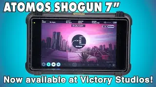 Atomos Shogun 7 - Now available at Victory Studios!