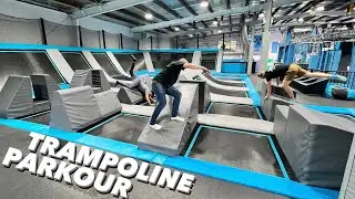 THE ULTIMATE TRAMPOLINE OBSTACLE COURSE