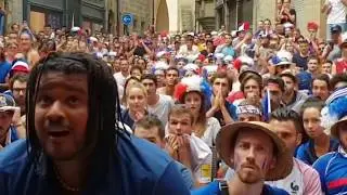 France Fans Crazy Reaction And Celebration  to World Cup Final Win