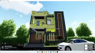 Modern Villa Lumion Rendering Tutorial and postproduction in photoshop