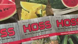 Seed haul | heirloom seed haul | garden seed haul | hoss tools seeds | Godis Garden