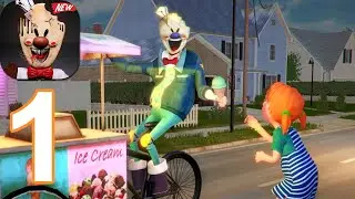 Scary Ice Scream Town: Horror Mystery Neighbor - Gameplay Walkthrough Part 1 (Android,iOS)