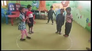 ** 🎯🤸&zwj;♂️ Circle Jumping Fun for Kids | Interactive Game with Teacher 🌈🎉**