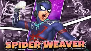 Spider-Weaver - Marvel Strike Force Original Spider-Verse Character Event Campaign Gameplay