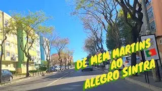 Como ir de Algueirão - Mem Martins para Shopping Alegro Sintra - #0104 - #lisboa #portugal #sintra