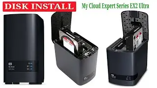 Установка жесткого диска WD My Cloud EX2 Ultra NAS | Часть 2